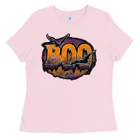 Bubblegum Pink boo Ladies Tee - JahusDesignShop