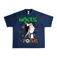 Navy hocus pocus with witch Urban Heavy Tee - NancyCooperArtShop