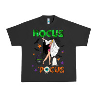 Pigment Black hocus pocus with witch Urban Heavy Tee - NancyCooperArtShop