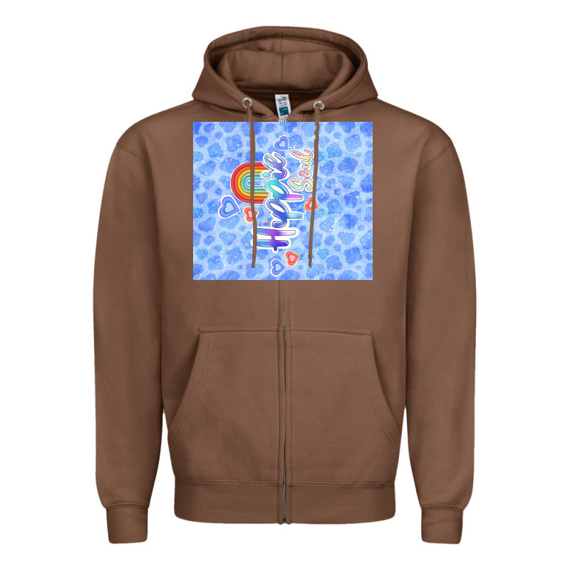 Hippie Soul Zipper Hoodie by TumblerDesignByShophia | Teevron