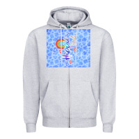 Heather Grey hippie soul Zipper Hoodie - TumblerDesignByShophia