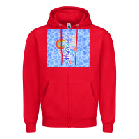 Red hippie soul Zipper Hoodie - TumblerDesignByShophia