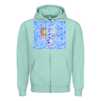 Seafoam hippie soul Zipper Hoodie - TumblerDesignByShophia