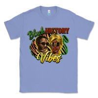Colony Blue black history vibes Classic Tee - NancyCooperArtShop