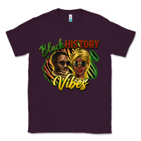 Plum black history vibes Classic Tee - NancyCooperArtShop