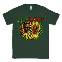 Sports Green black history vibes Classic Tee - NancyCooperArtShop