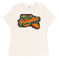 Bone hello pumpkin black Ladies Tee - JahusDesignShop