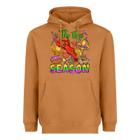 Meerkat tis the season mardi gras olivia Heavyweight Hoodie - OliviaCreatesArt