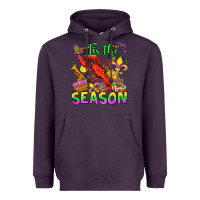 Plum tis the season mardi gras olivia Heavyweight Hoodie - OliviaCreatesArt