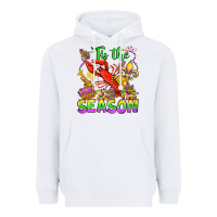 White tis the season mardi gras olivia Heavyweight Hoodie - OliviaCreatesArt