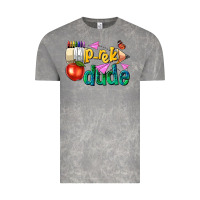 Cloud Rock pre k school pencil dude Vintage Tee - NancyCooperArtShop