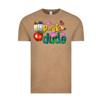 Pre K School Pencil Dude Vintage Tee | Teevron