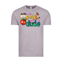 Vintage Zinc pre k school pencil dude Vintage Tee - NancyCooperArtShop