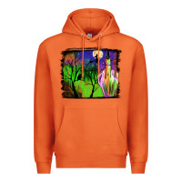 Carrot halloween background Premium Hoodie - JahusDesignShop