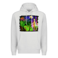 Dove Grey halloween background Premium Hoodie - JahusDesignShop