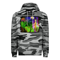 Slate Camo halloween background Premium Hoodie - JahusDesignShop