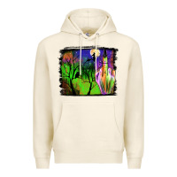 Tofu halloween background Premium Hoodie - JahusDesignShop