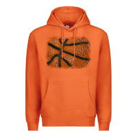 Carrot Basketball leopard glitter background Premium Hoodie - HowdyJamesFarm