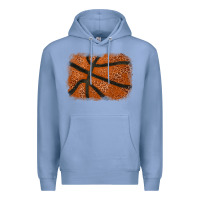 Colony Blue Basketball leopard glitter background Premium Hoodie - HowdyJamesFarm