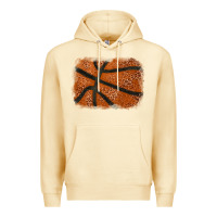 Pina Colada Basketball leopard glitter background Premium Hoodie - HowdyJamesFarm