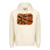 Tofu Basketball leopard glitter background Premium Hoodie - HowdyJamesFarm
