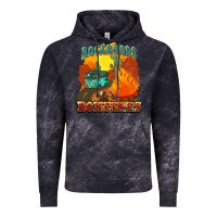 Cloud Black backroads and bonfire Vintage Hoodie - NancyCooperArtShop