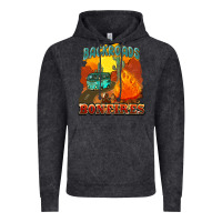 Vintage Black backroads and bonfire Vintage Hoodie - NancyCooperArtShop
