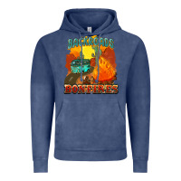 Vintage Denim backroads and bonfire Vintage Hoodie - NancyCooperArtShop