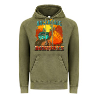 Vintage Olive backroads and bonfire Vintage Hoodie - NancyCooperArtShop
