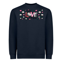 Navy for the love of the game  volleyball Heavyweight Sweatshirt - Jasminsmagicworld