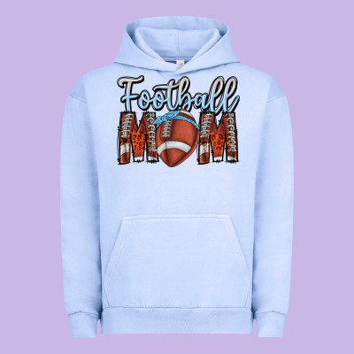 Football Mom Urban Hoodie Designed By Cowhidedigitalart