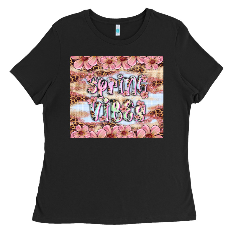 Spring Vibes Ladies Tee by Artiststas | Teevron