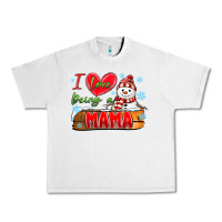 Lunar Rock i love being a mama Urban Heavy Tee - MaliasSmallBusiness