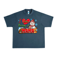 Midnight Navy i love being a mama Urban Heavy Tee - MaliasSmallBusiness