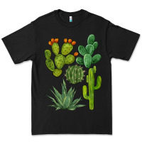 Black watercolor cactus bundle preview Premium Tee - BarkalooDesign