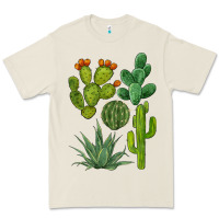 Bone watercolor cactus bundle preview Premium Tee - BarkalooDesign