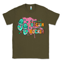 Army Green if you aint crockin you aint rockin Classic Tee - MaliasSmallBusiness