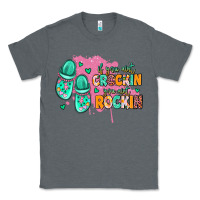 Charcoal Heather if you aint crockin you aint rockin Classic Tee - MaliasSmallBusiness