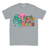 Heather Grey if you aint crockin you aint rockin Classic Tee - MaliasSmallBusiness