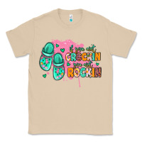Mushroom if you aint crockin you aint rockin Classic Tee - MaliasSmallBusiness