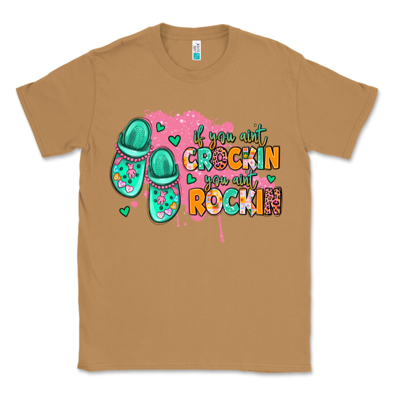 If You Aint Crockin You Aint Rockin Classic Tee by MaliasSmallBusiness | Teevron