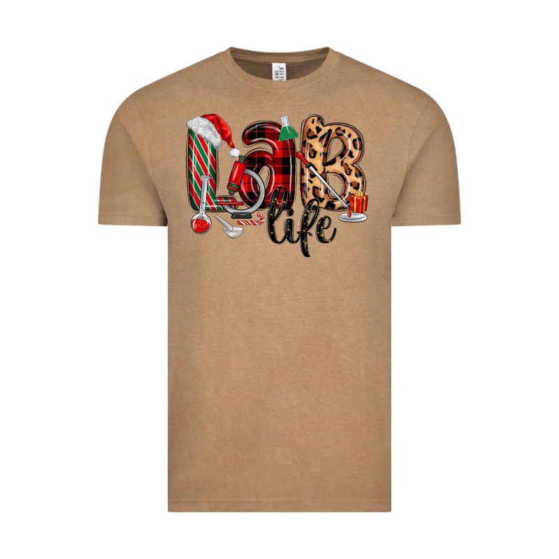 Lab Life Christmas Vintage Tee by MaliasSmallBusiness | Teevron