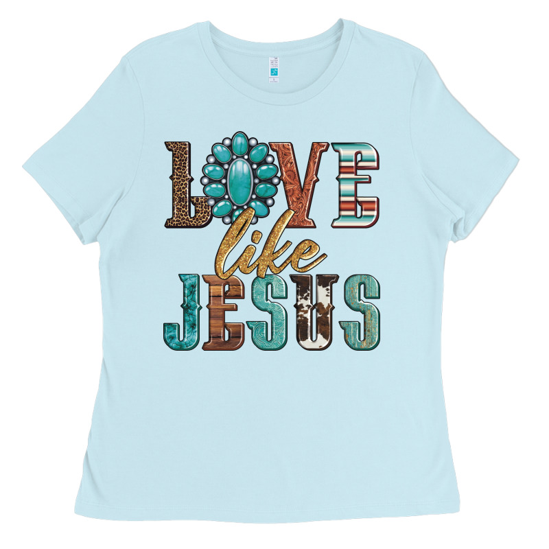 Love Like Jesus Ladies Tee by Artiststas | Teevron