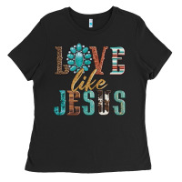 Black love like jesus Ladies Tee - Artiststas