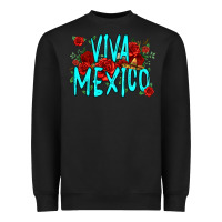 Black viva mexico long live mexico Heavyweight Sweatshirt - Jasminsmagicworld