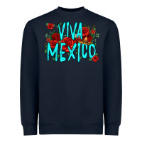 Navy viva mexico long live mexico Heavyweight Sweatshirt - Jasminsmagicworld
