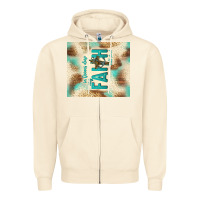 Sandshell faith with cross Zipper Hoodie - TumblerDesignByShophia
