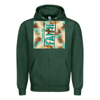 Sports Green faith with cross Zipper Hoodie - TumblerDesignByShophia