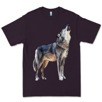 Plum wolf Premium Tee - LillyAllenDesigns