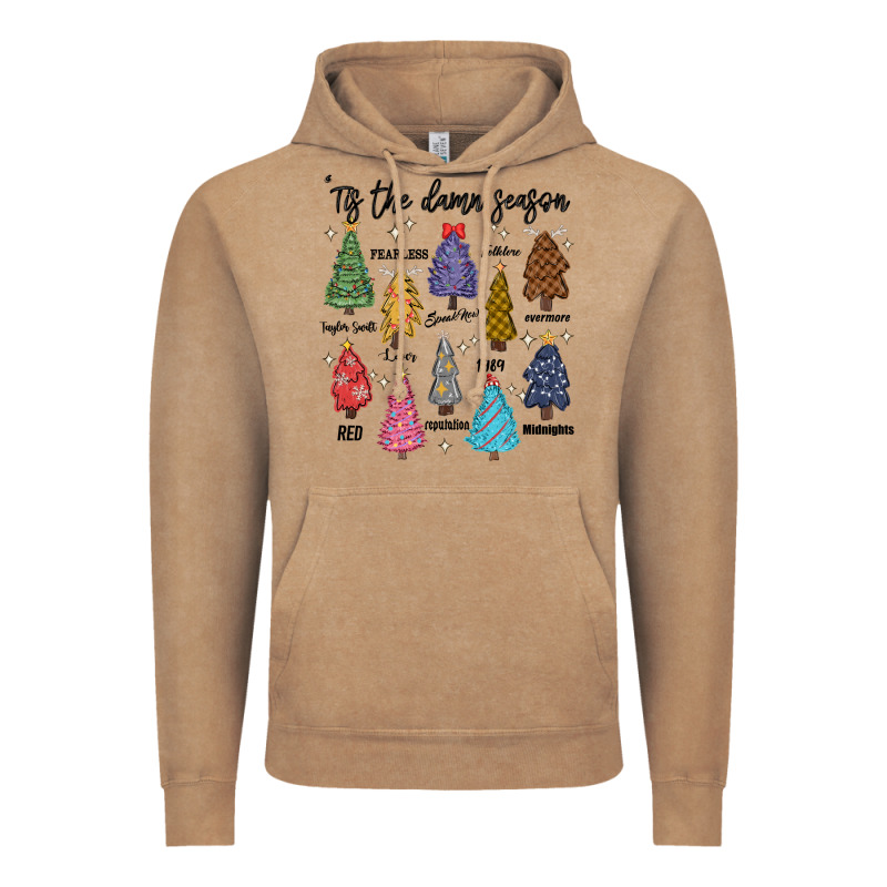 Tis The Damn Season Music Vintage Hoodie by MaliasSmallBusiness | Teevron